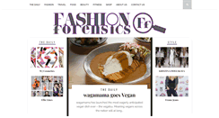 Desktop Screenshot of fashionforensics.com